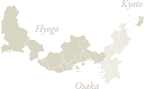 関西エリア MAP