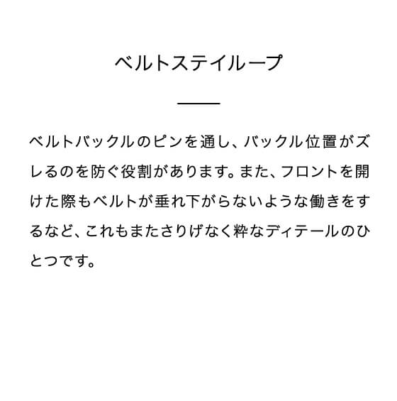 ベルトステイループ