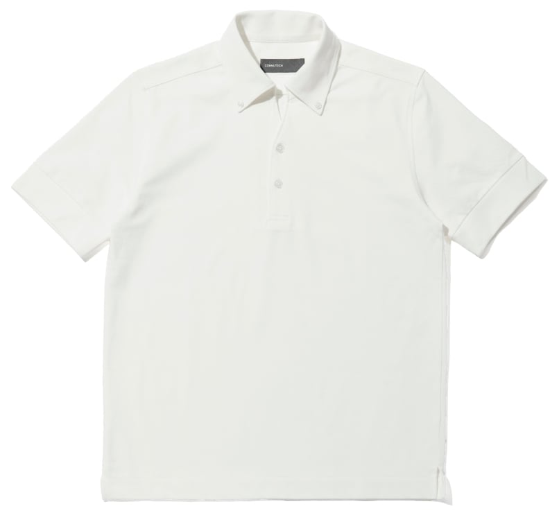 Kanoko polo shirt ホワイト