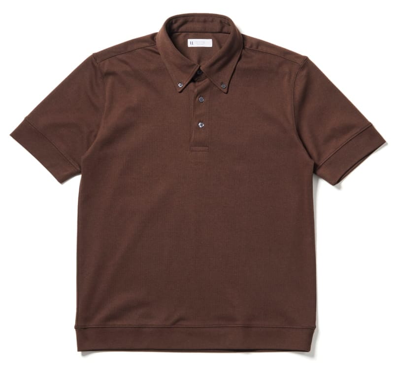 オフィT Polo shirt ブラウン