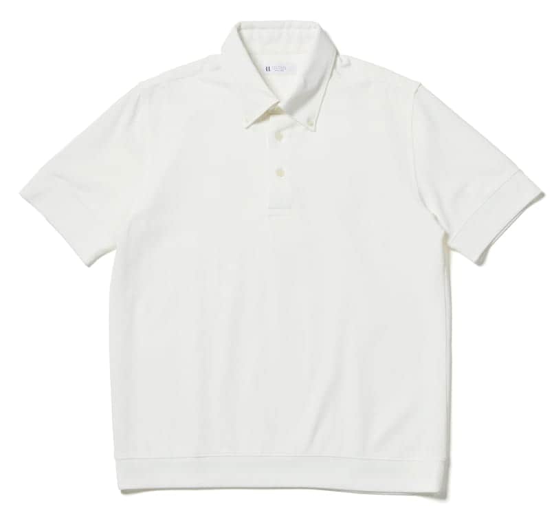 オフィT Polo shirt - kanoko ホワイト