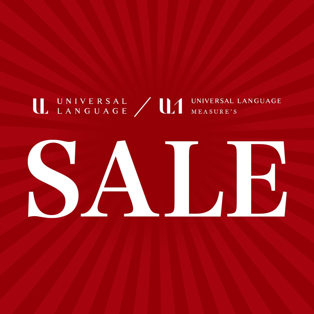 UNIVERSALLANGUAGEブランドSALE開催中！
