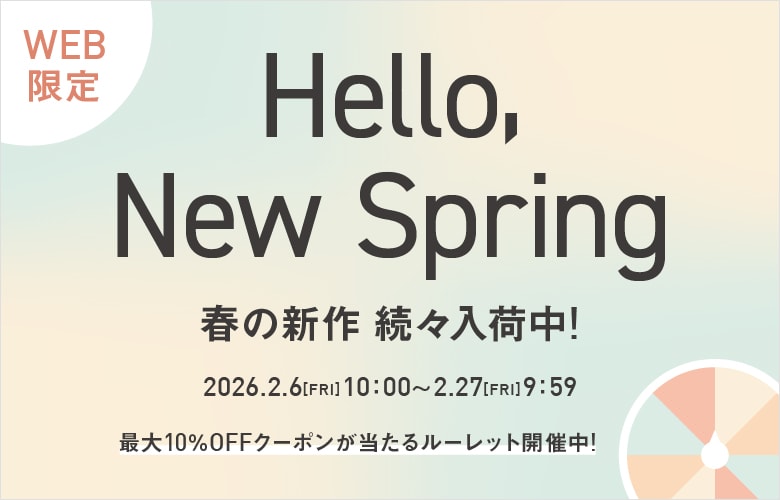 [EC]Hello New Spring ルーレットクーポン メンズ