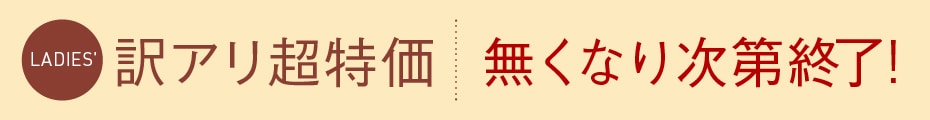 訳アリ商品