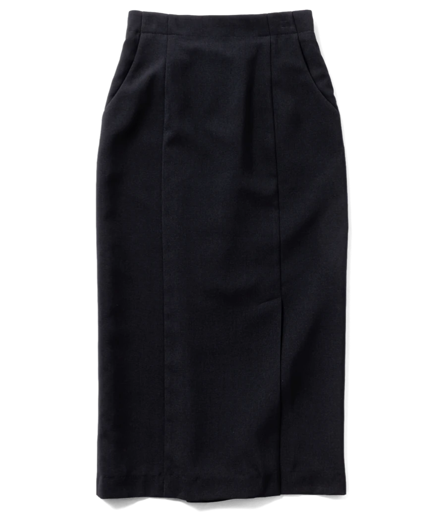 サイドスリットスカート NAVY