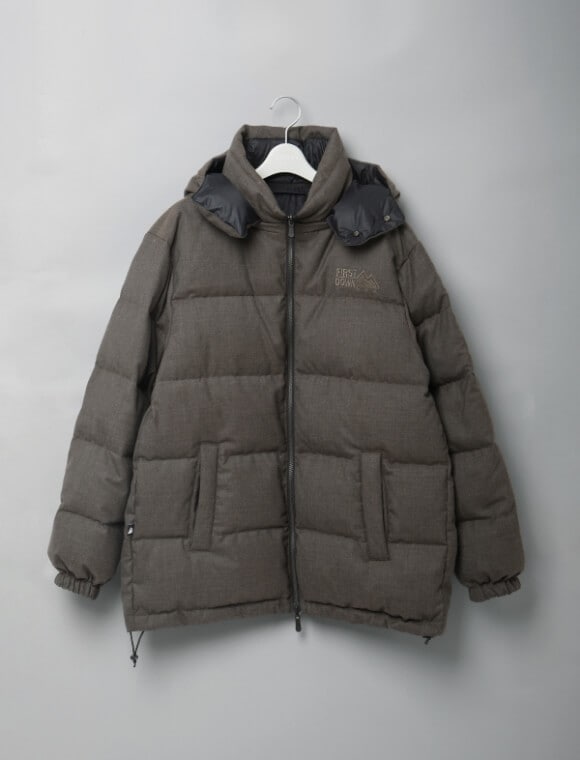 FIRSTDOWN USA × GOOVI リバーシブルダウンジャケット