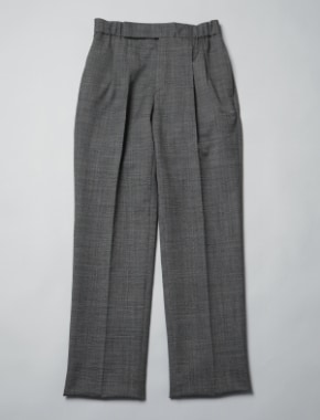 ウールモヘアトロピカルシャンブレー パンツ