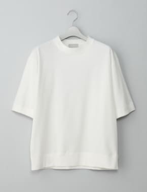 ハイゲージコットン 裏毛半袖スウェットシャツ