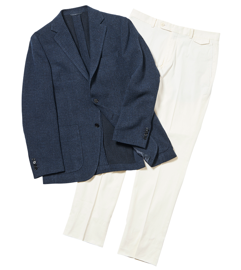 大切な瞬間を、フランクに祝いたいJACKET & PANTS〈ジャケパンスタイル〉