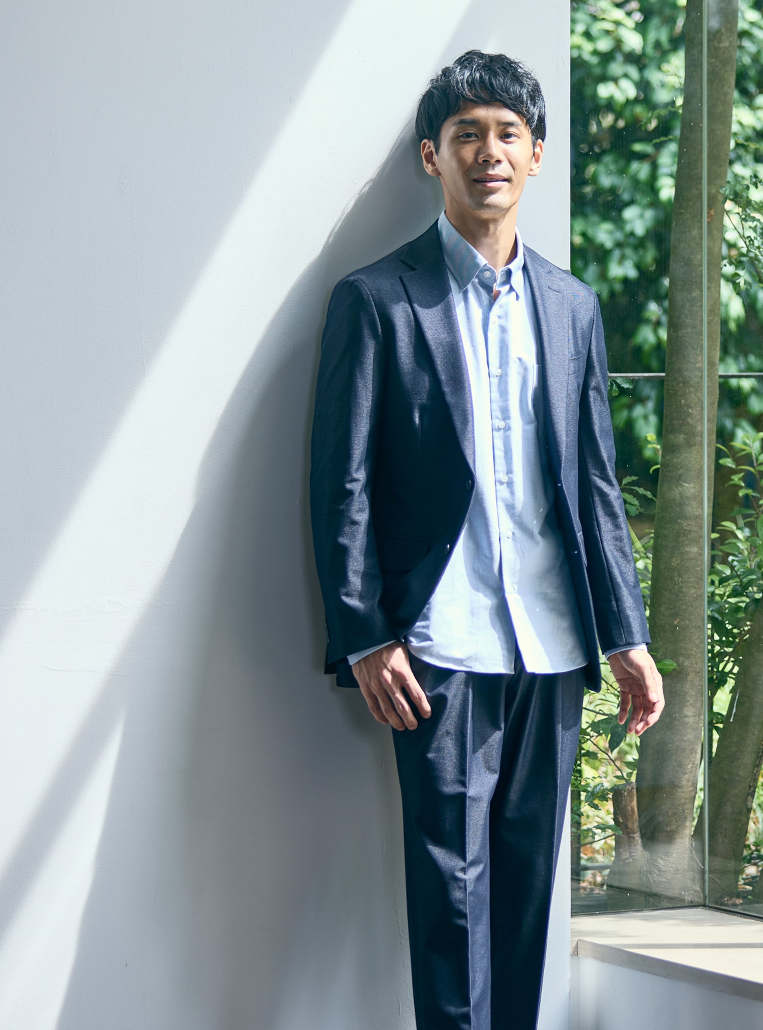 「スマみえ」セットアップスマート見えと着やすさを両立した頼れる仕事服。
