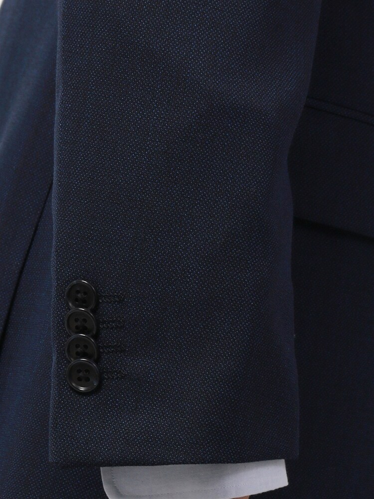 スーツ／2つボタン／マイクロパターン／BASIC／IZ015