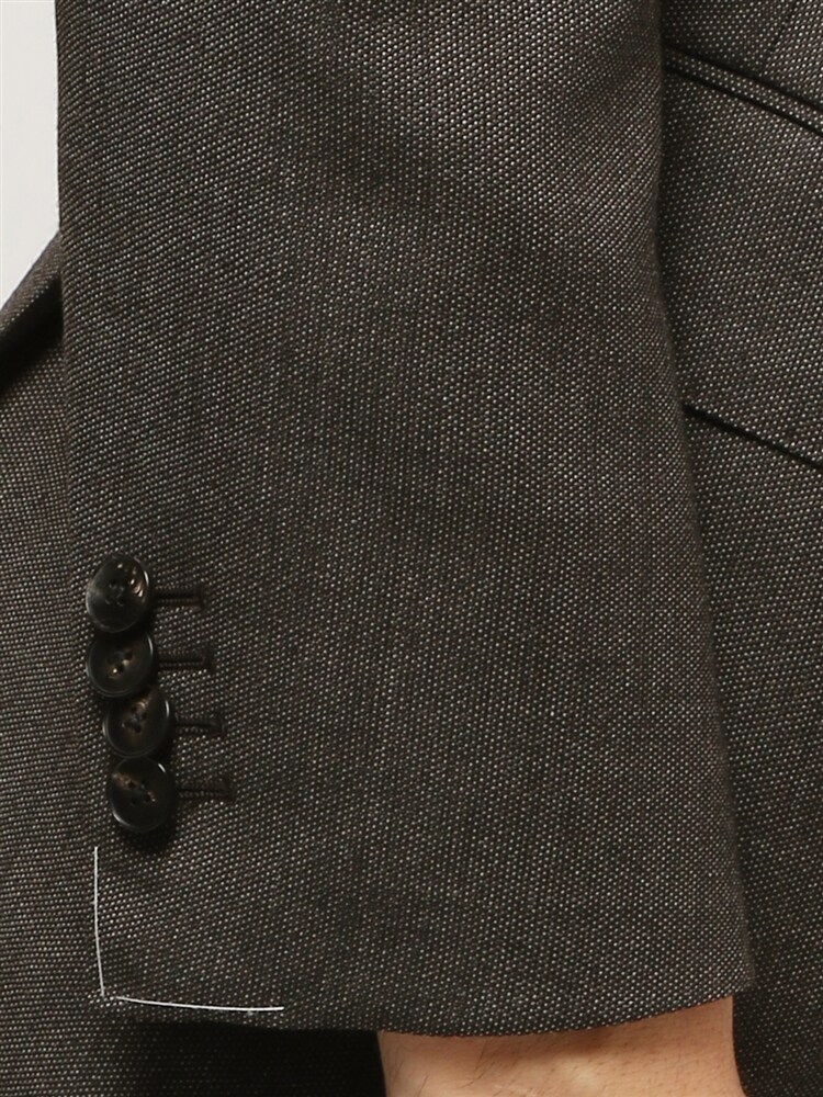 スーツ／3つボタン／HAND MADE／ピンヘッド／BASIC／TR156 ピンヘッド スーツ