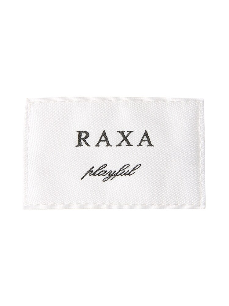 RAXA／裏起毛 リラックスバックシャーリングテーパードパンツ6 ストレッチ テーパードパンツ