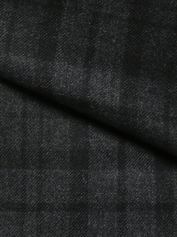 FORMAL／ブラックウォッチ柄タックテーパードパンツ6 チャコールグレー スーツ