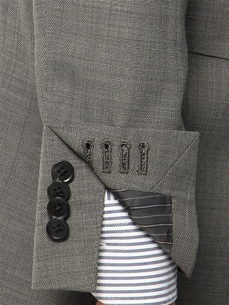 スーツ／スリーピース／2つボタン／FORMAL／マイクロパターン／FIT 