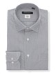 ワイシャツ／長袖／形態安定／再生繊維／ワイドカラー／ストライプ／BASIC／ドレスシャツ0