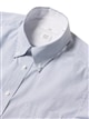 ワイシャツ／長袖／形態安定／涼しい／ボタンダウンカラー／ストライプ／FIT／ドレスシャツ1