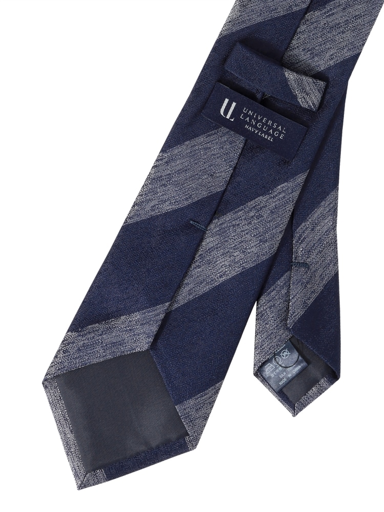 ネクタイ／シルク／ストライプ×織柄1 ネクタイ 織柄