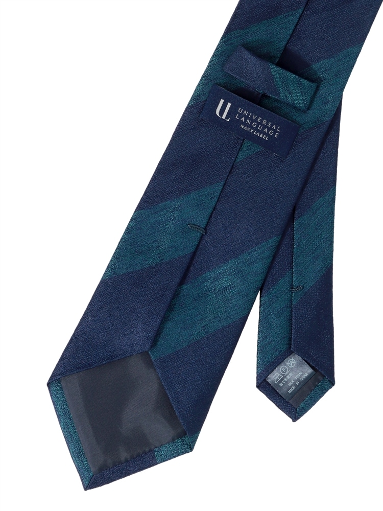 ネクタイ／シルク／ストライプ×織柄1 ネクタイ 織柄
