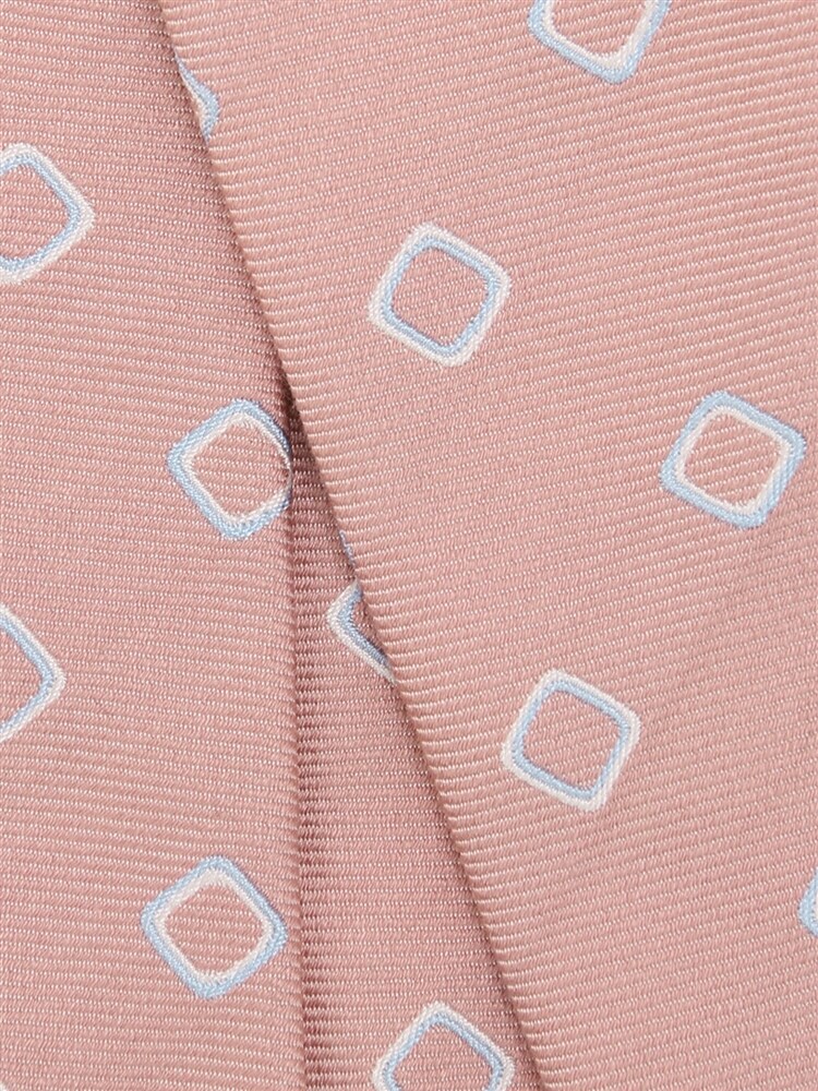 ネクタイ／Fabric by ITALY／シルク／小紋×織柄2 シルク ネクタイ