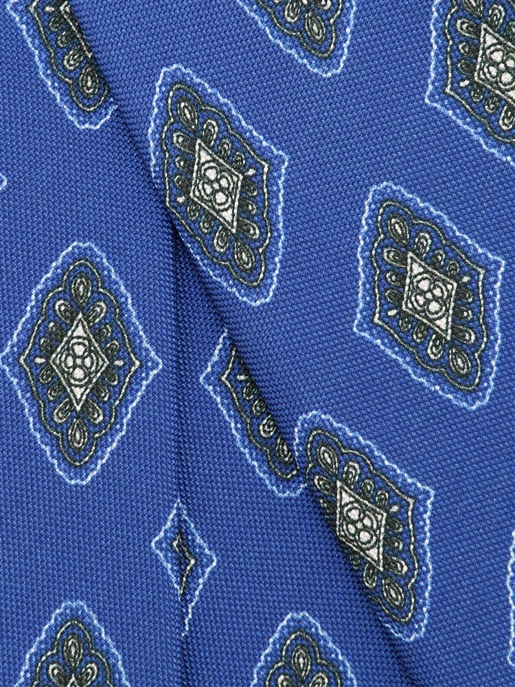 Fabric by ITALY／小紋柄ネクタイ (H2S4IK03-BU-171)