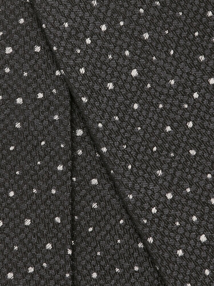 Fabric by ITALY／ドット×織柄ネクタイ（L1A4ID01-GY-750） | THE SUIT COMPANY | ザ・スーツカンパニー× ユニバーサルランゲージ公式通販｜THE SUIT COMPANY×UNIVERSAL LANGUAGE ONLINE SHOP