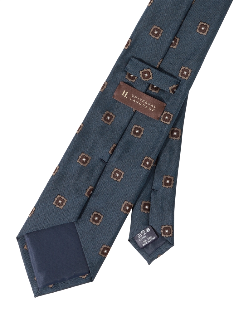 ネクタイ／JAPAN MADE／シルク／小紋×織柄1 ネクタイ 織柄