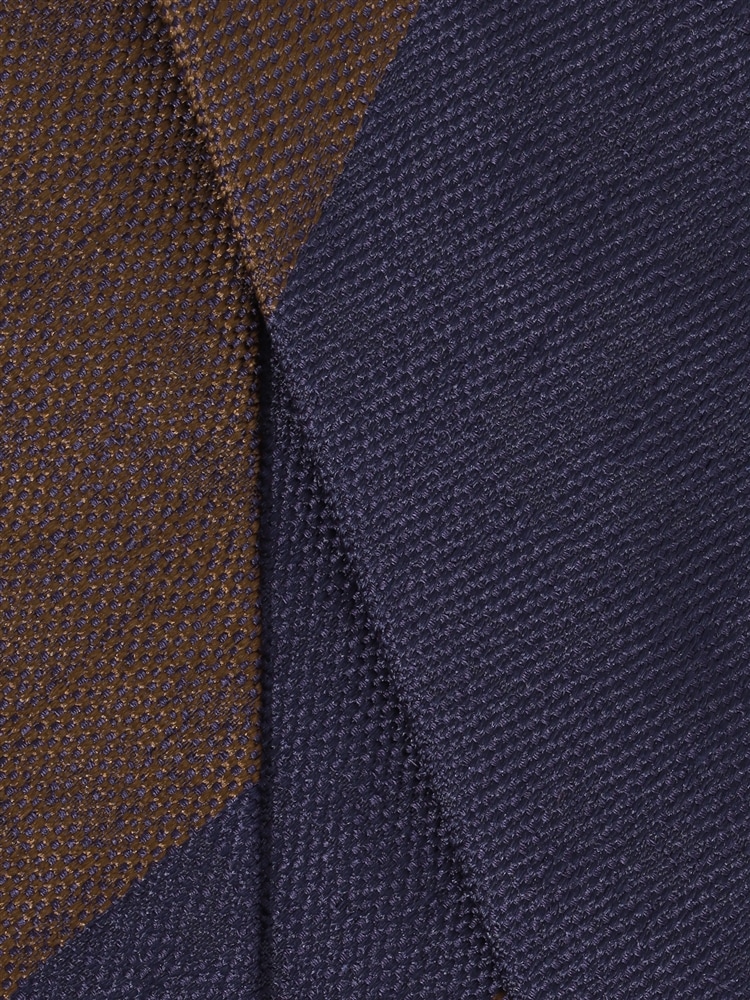 ネクタイ／Seaward & Stearn／シルク／ストライプ×織柄2 ネクタイ 織柄
