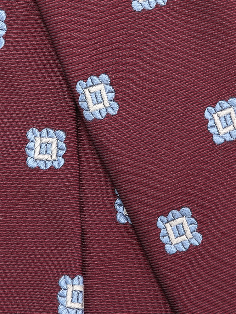 ネクタイ／Fabric by ITALY／シルク／小紋×織柄2 ユニバーサルランゲージ ネクタイ