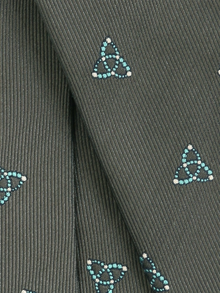 ネクタイ／Fabric by ITALY／シルク／小紋×織柄2 ユニバーサルランゲージ ネクタイ