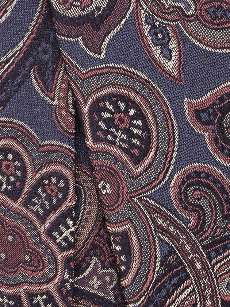 ネクタイ／Fabric by ITALY／シルク／ペイズリー2 ネクタイ シルク100%