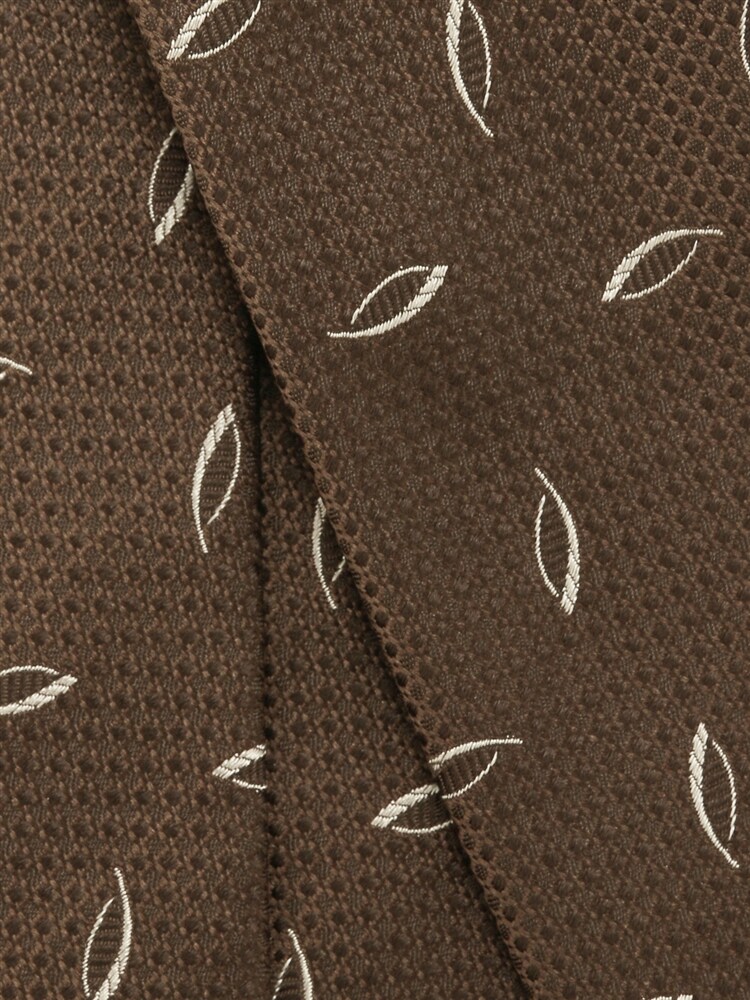 ネクタイ／Fabric by ITALY／シルク／小紋×織柄3 レギュラータイ 織柄