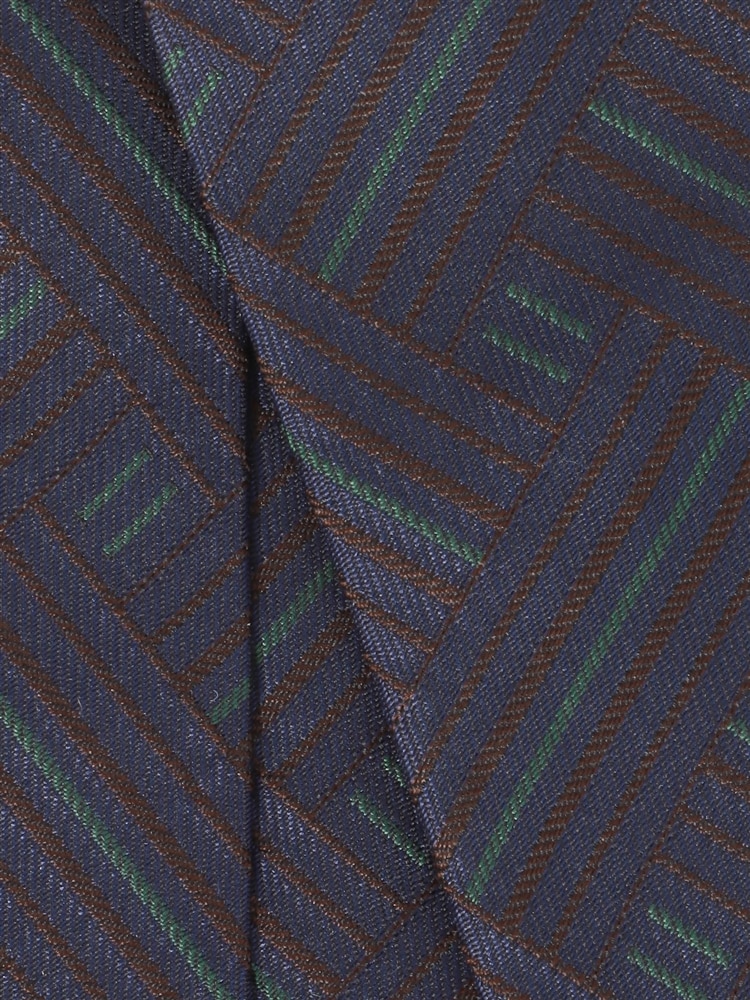 ネクタイ／Fabric by England／シルク／総柄2 ネクタイ シルク100%
