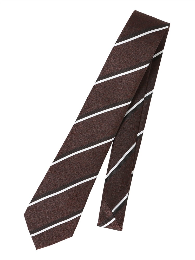 ネクタイ／シルク／ストライプ×織柄0 ネクタイ プレゼント