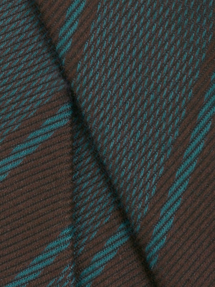 ネクタイ／fiorio／ウールシルク／ストライプ×織柄2 ネクタイ 織柄