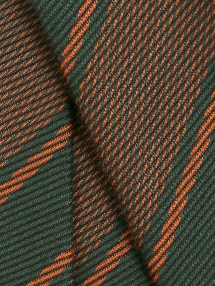 ネクタイ／fiorio／ウールシルク／ストライプ×織柄2 ネクタイ 織柄