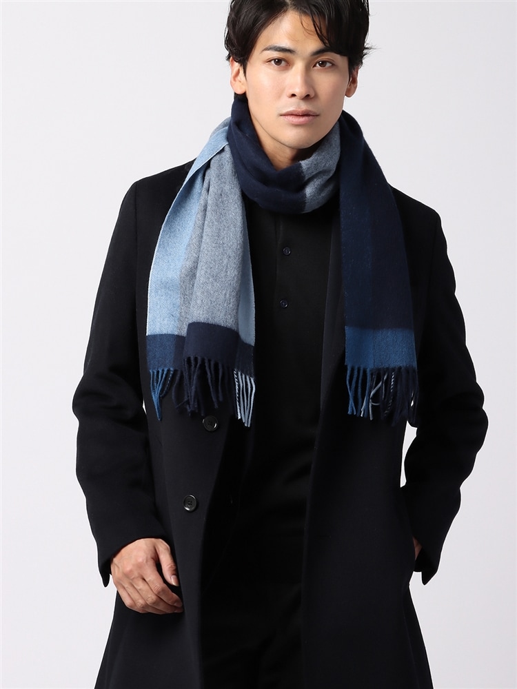 cashmere collection 無地パステルマフラー