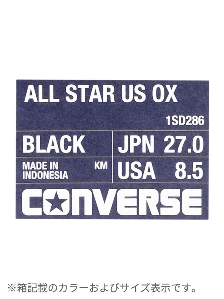 CONVERSE／キャンバスオールスタースニーカー ALL STAR US OX7 ヴィンテージ シューズ