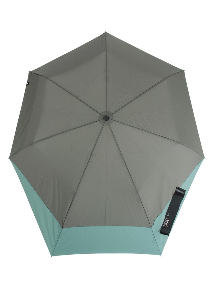 Wpc.／UX004 晴雨兼用 バックプロテクト 折り畳み傘1 グレー メンズ