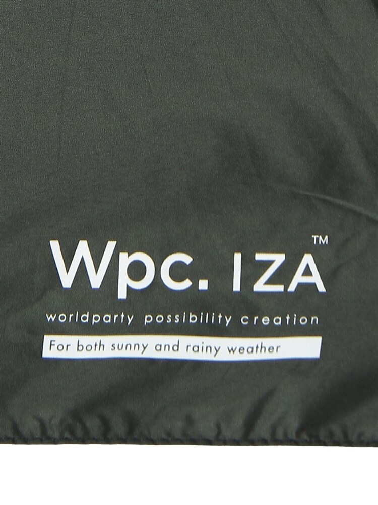 Wpc.／ZA007 晴雨兼用 軽量＆スリム折り畳み傘4 カラビナ ブラック