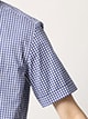 ワイシャツ／半袖／形態安定／COOL MAX／ボタンダウンカラー／チェック／BASIC／ドレスシャツ5