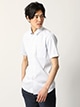ワイシャツ／半袖／形態安定／COOL MAX／ワンピースカラー／ストライプ／FIT／ドレスシャツ3