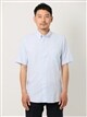 ワイシャツ／半袖／形態安定／COOL MAX／ボタンダウンカラー／織柄／ドレスシャツ3