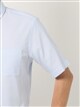 ワイシャツ／半袖／形態安定／COOL MAX／ボタンダウンカラー／織柄／ドレスシャツ5
