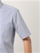 ワイシャツ／半袖／形態安定／COOL MAX／ボタンダウンカラー／ストライプ／ドレスシャツ5