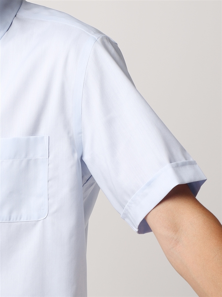 ワイシャツ／半袖／形態安定／COOL MAX／ボタンダウンカラー／BASIC／ドレスシャツ5 ワイシャツ BASIC
