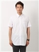 ワイシャツ／半袖／形態安定／ボタンダウンカラー／織柄／BASIC／ドレスシャツ3