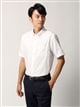ワイシャツ／半袖／形態安定／ボタンダウンカラー／織柄／BASIC／ドレスシャツ0