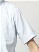 ワイシャツ／半袖／形態安定／COOL MAX／ボタンダウンカラー／織柄／FIT／ドレスシャツ5