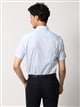 ワイシャツ／半袖／形態安定／マイターカラー／ストライプ／FIT／ドレスシャツ2